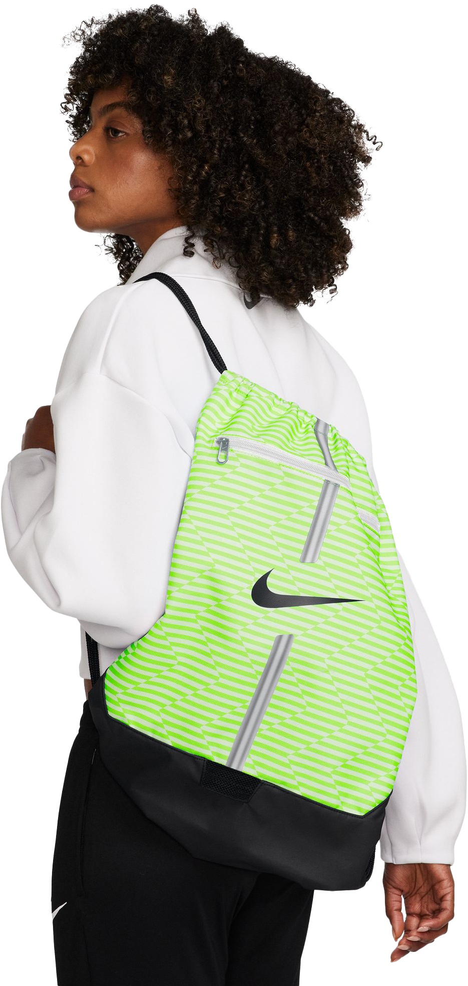 Academy Football Gymsack 702/Volt/Black/Black