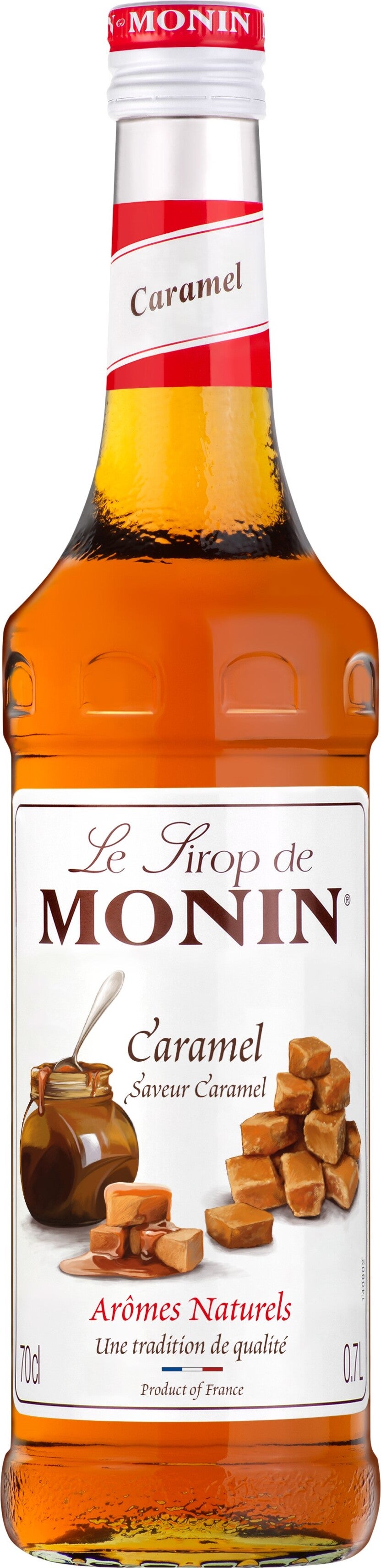 Monin koffiesiroop Karamel 0,7 L