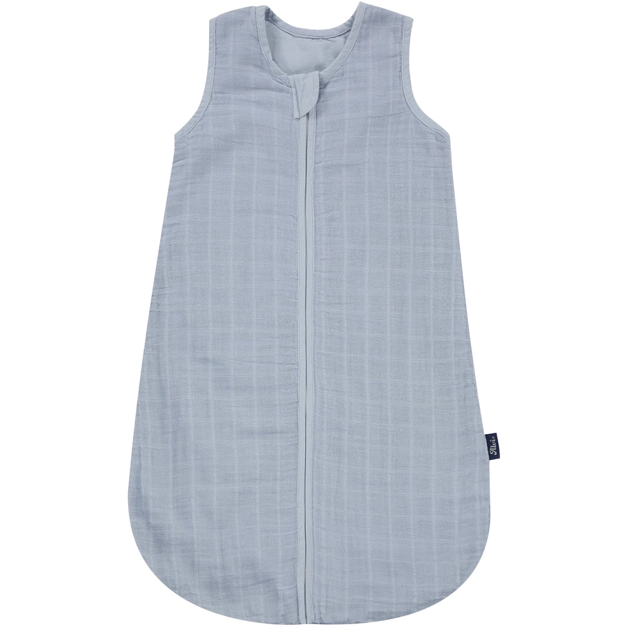 Alvi® Mullschlafsack uni blau