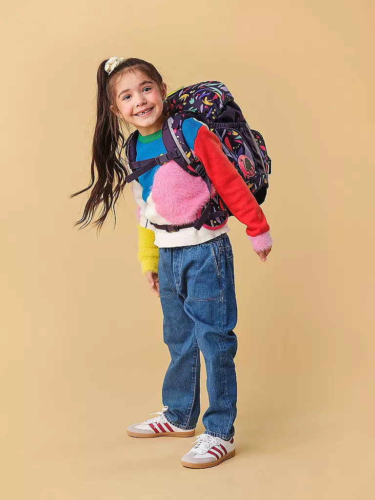 ERGOBAG Schultasche Set 6tlg Pack Ambärzonas lila