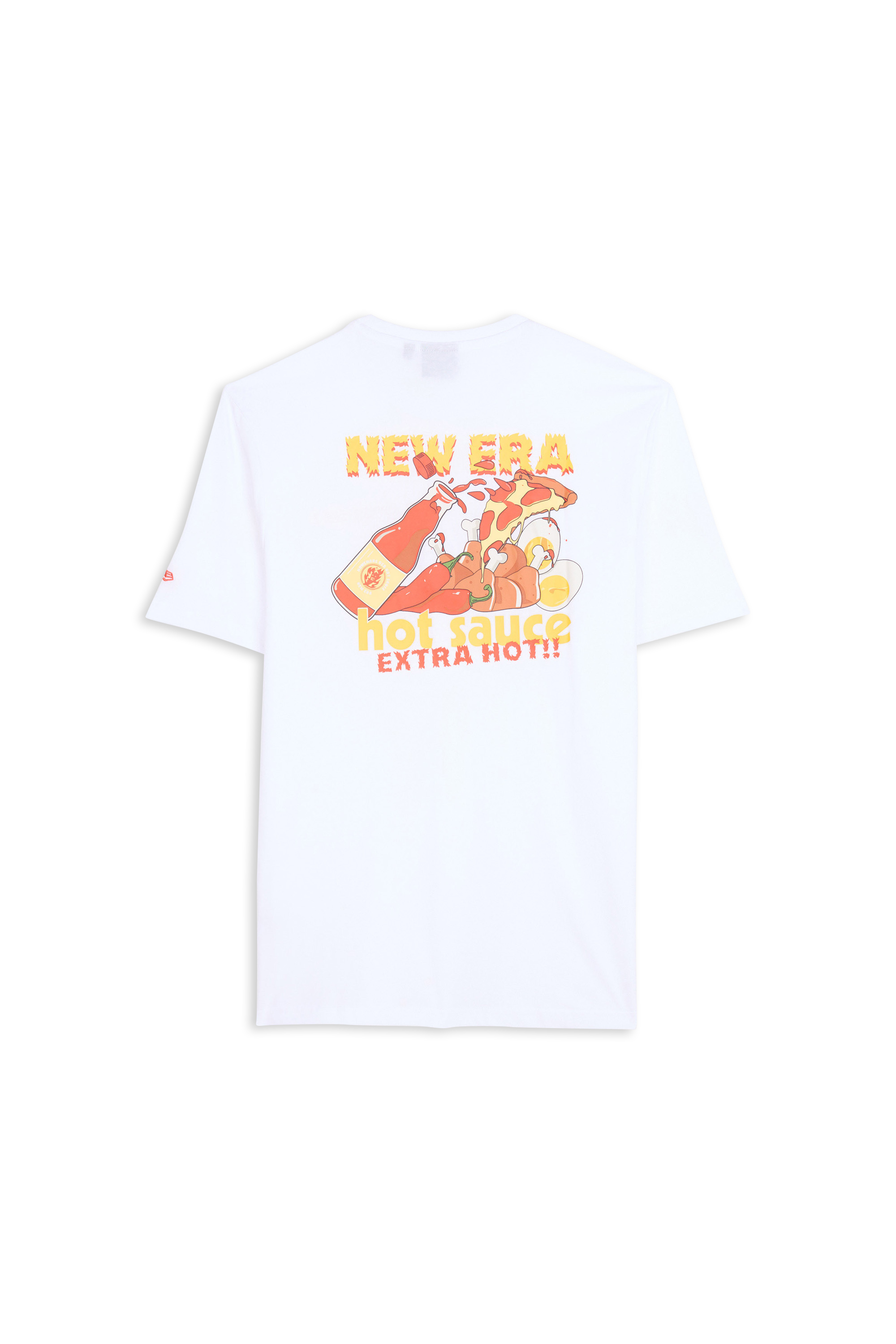 NEW ERA T-shirt NE FOOD GRAPHIC Blanc