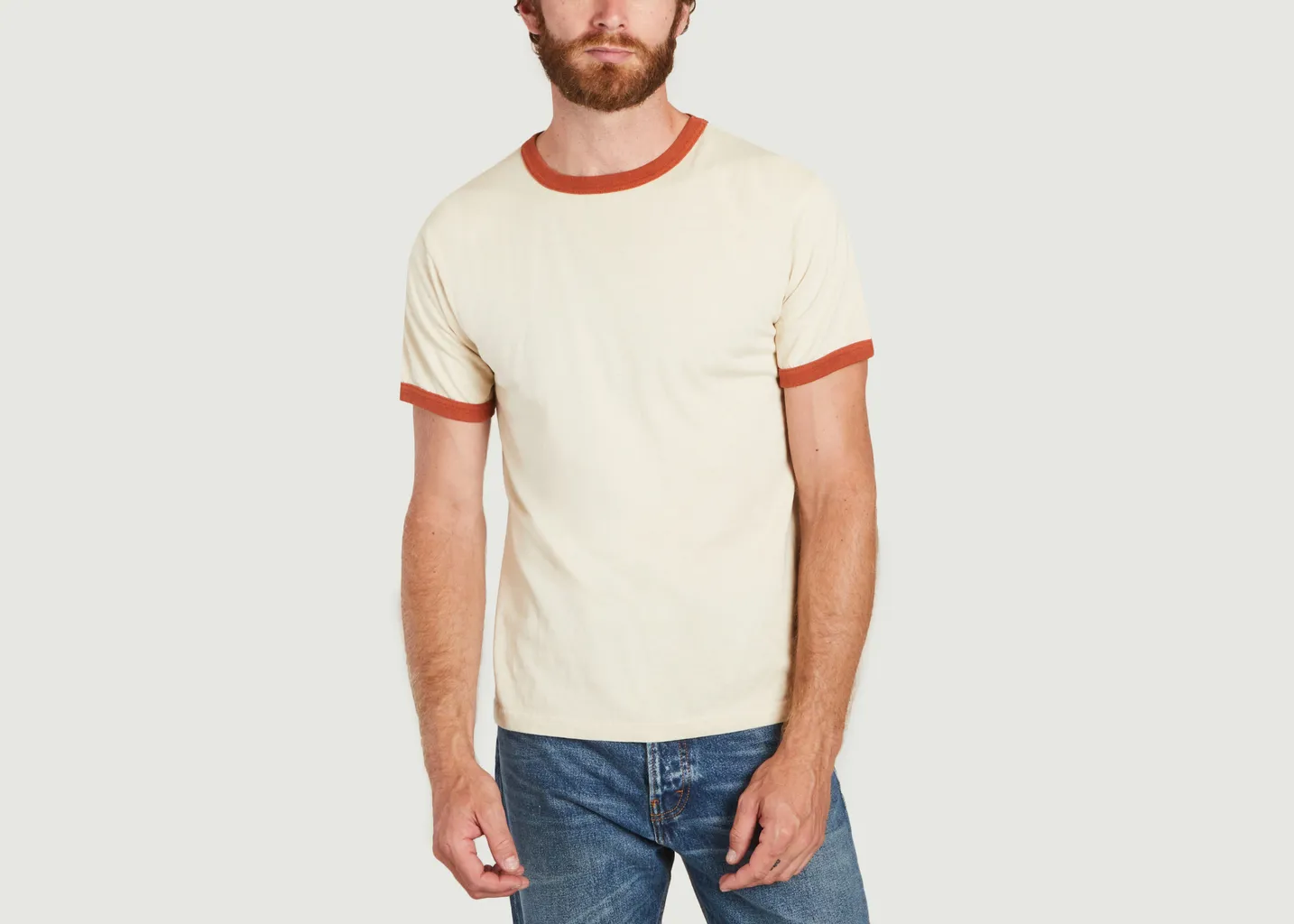 T-shirt S/S Ringer en jersey de coton Good On