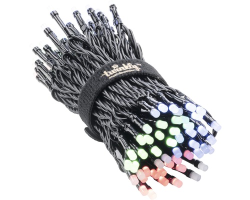 Twinkly LED lichtsnoer Generatie II 100 LED's incl. app-bediening en kleurverandering, veelkleurig