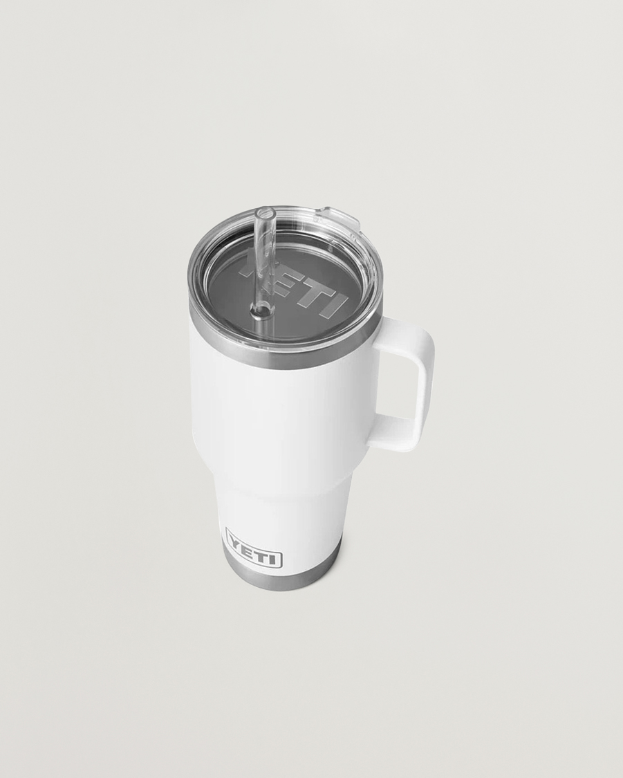 YETI Rambler 35 Oz Straw Mug White