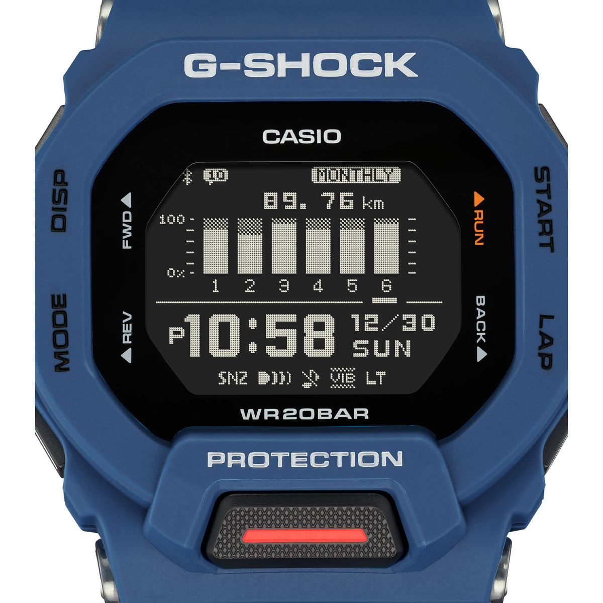 Montre G-SHOCK homme résine  bleue