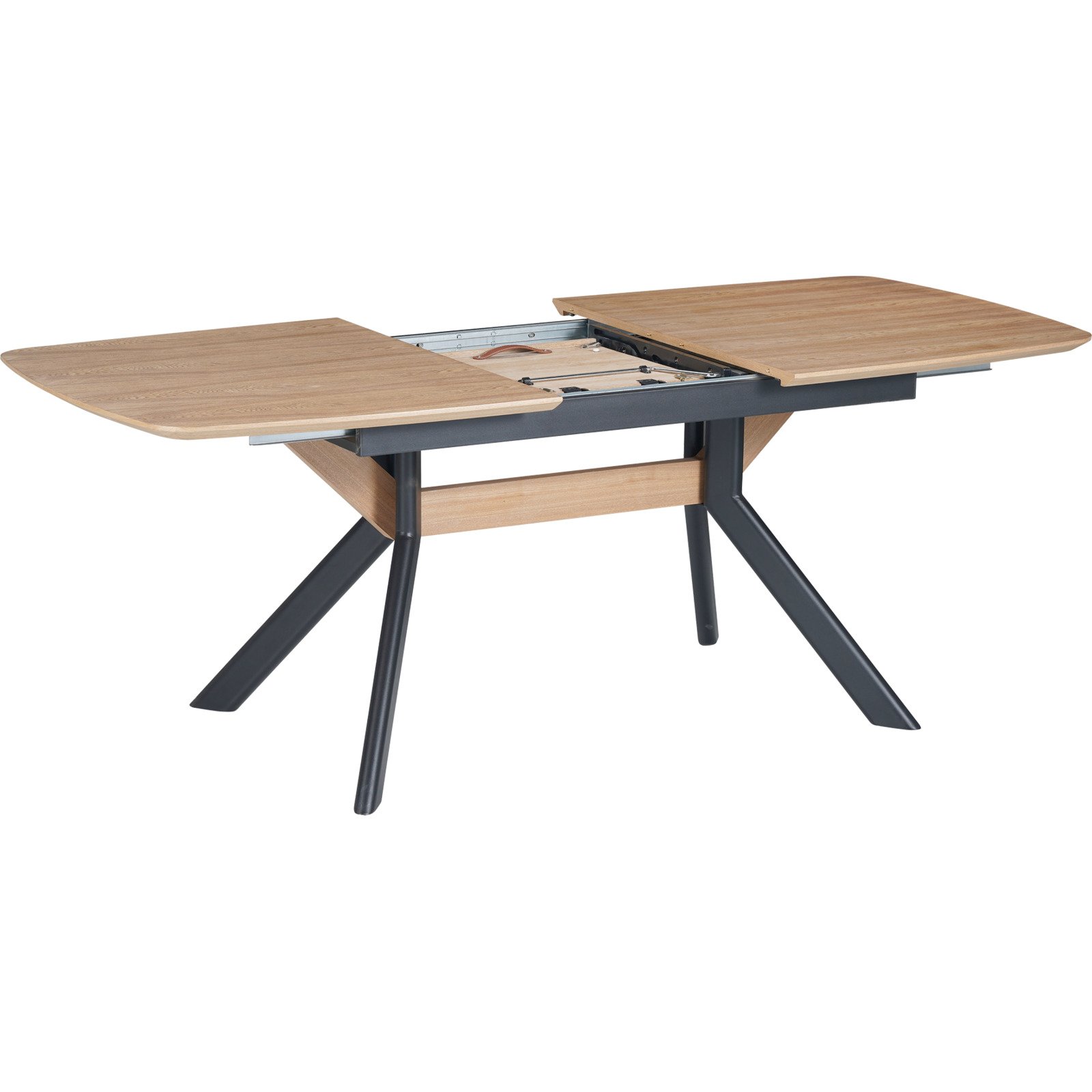 Tisch Halifax MDF Eiche furniert 160/200 x 76 x 95 cm