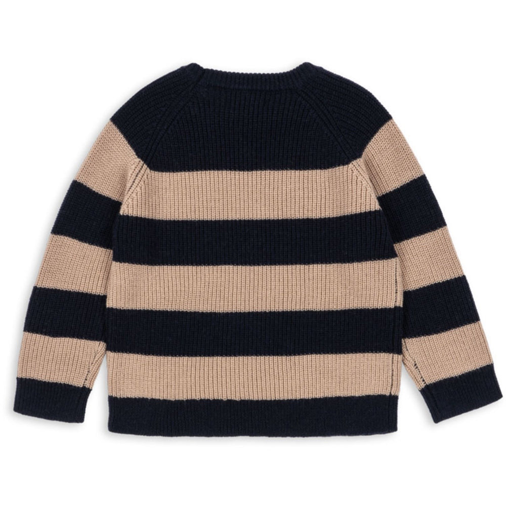 Køb Konges Sløjd Blue Stripe Vitum Strik Sweater