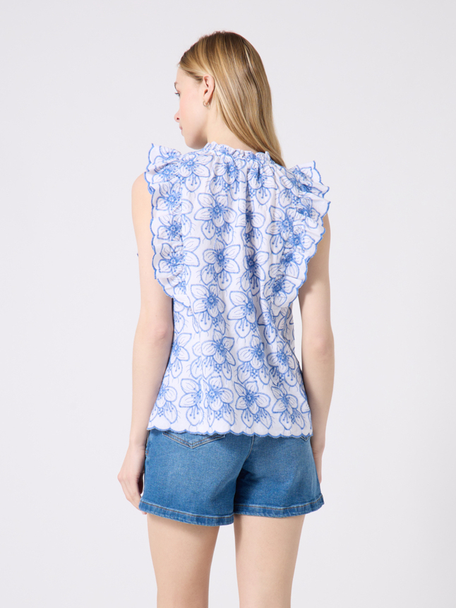 Chemise brodée
