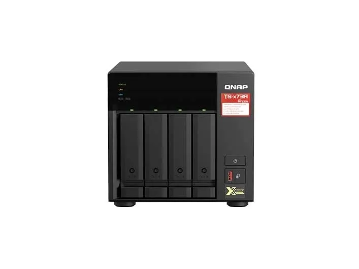 QNAP TS-473A - NAS-server - 4 bays - SATA 6Gb/s - RAM 8 GB - 2.5 Gigabit Ethernet