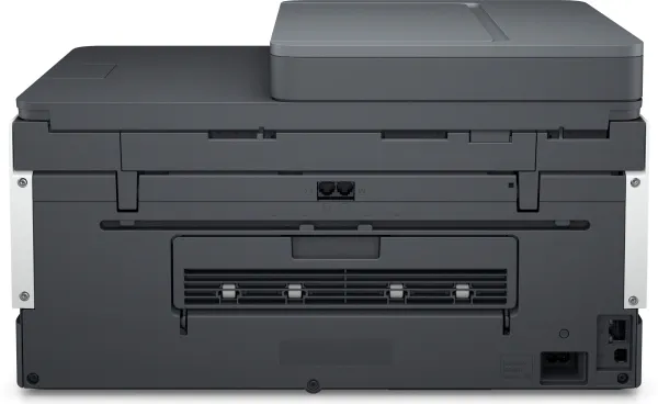 HP Smart Tank 7605 All-in-One - Multifunktionsprinter - farve - blækprinter - kan genopfyldes - Letter A (216 x 279 mm)/A4 (210 x 297 mm) (original) - A4/Legal (medie) - op til 13 spm (kopiering) - op til 15 spm (udskriver) - 250 ark - USB 2.0, Wi-Fi