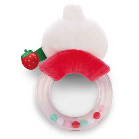 NICI Rasselring MOLANG 11cm auf Header Karte