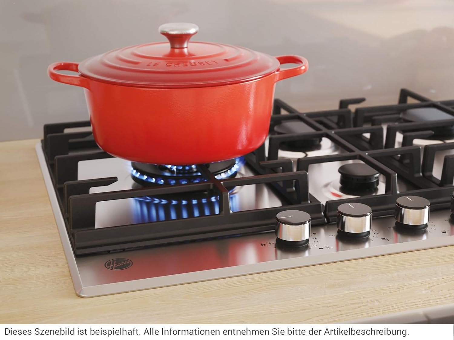 Hoover HHG7WL5WC5X NL Gaskochfeld autark