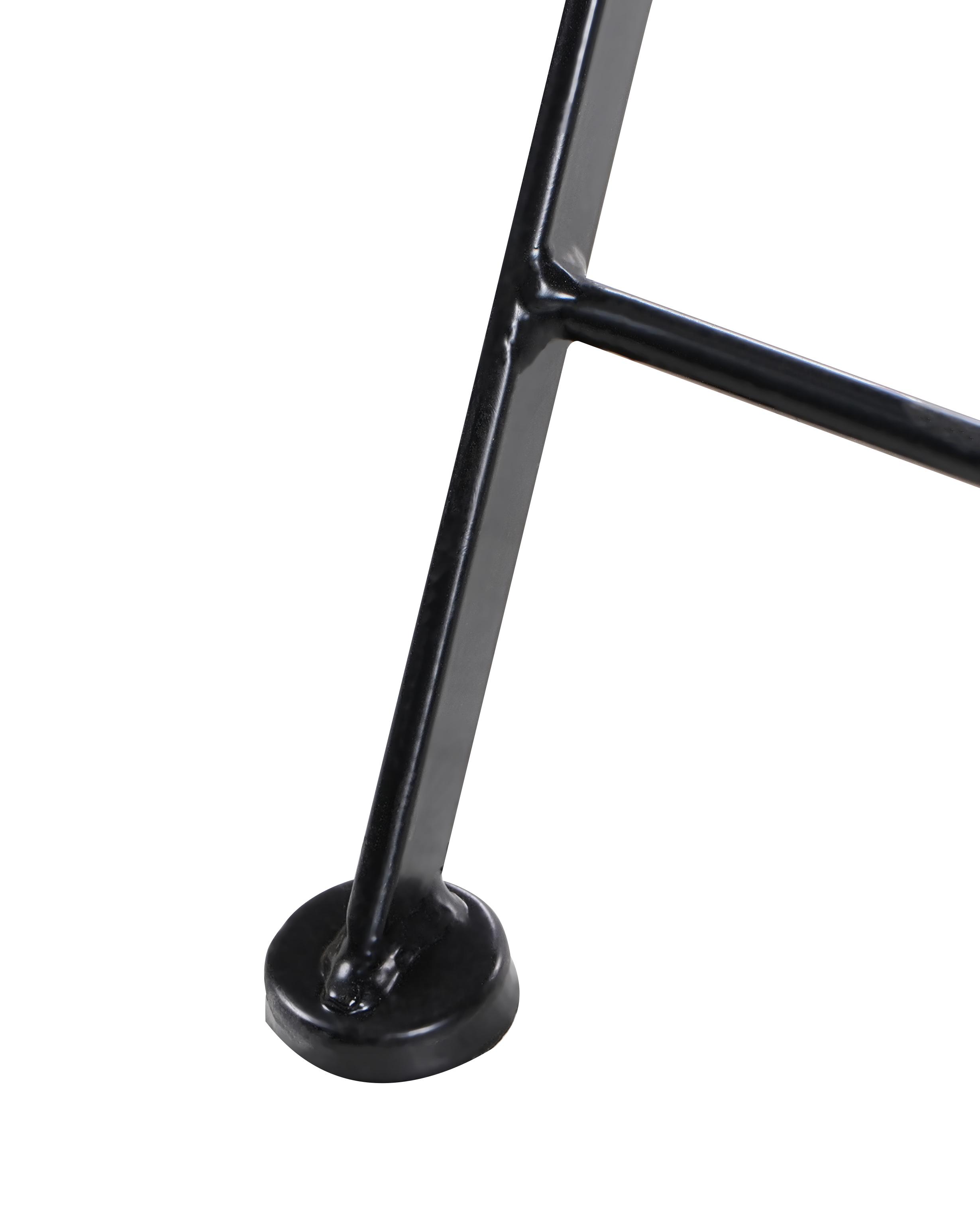 Set van 2 tuinstoelen CORIANO inklapbaar Metaal Zwart