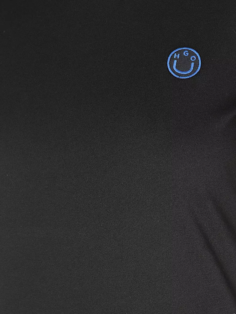 HUGO Langarmshirt DALIRIA schwarz