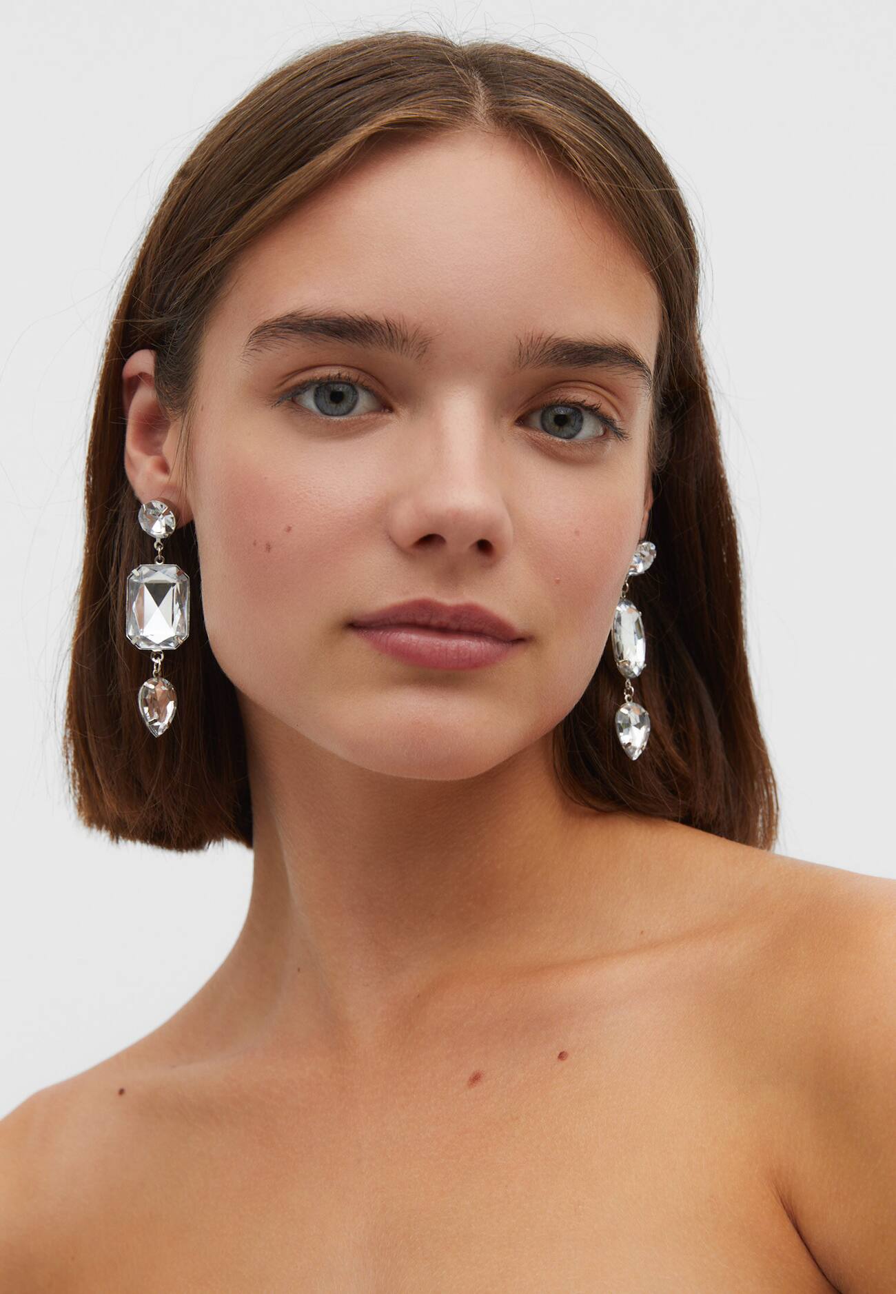 Brincos de strass