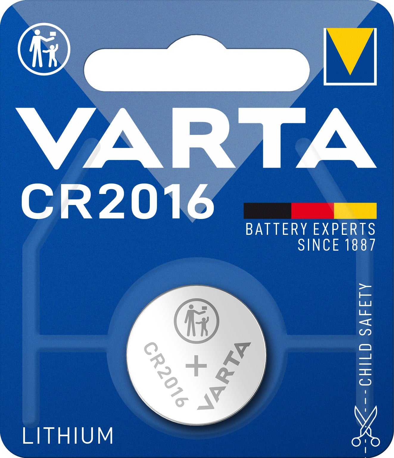 Varta CR2016 knoopcel batterij Lithium 3V