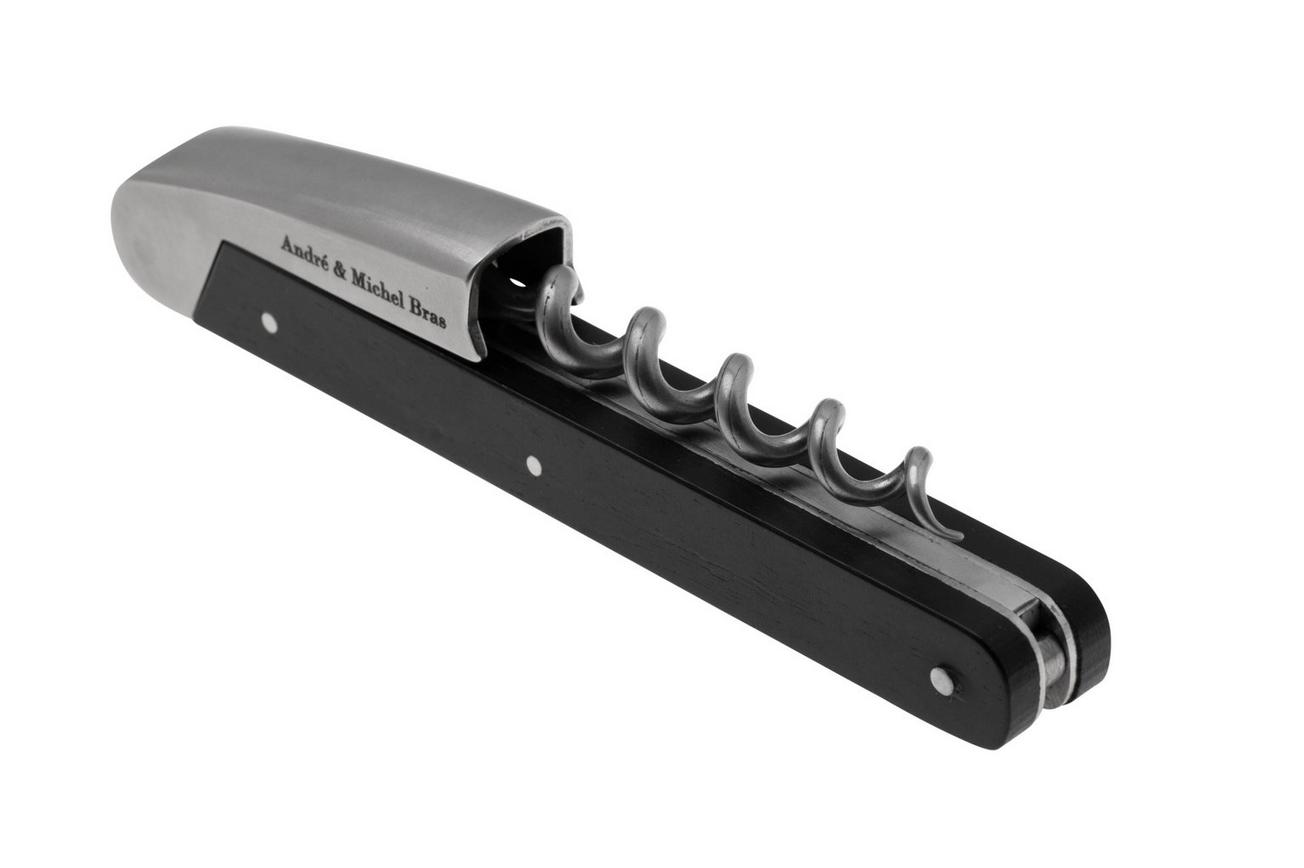 Laguiole en Aubrac Wine Opener SOP99SBE Ebony, kelnersmes, Andre & Michel Bras Edition