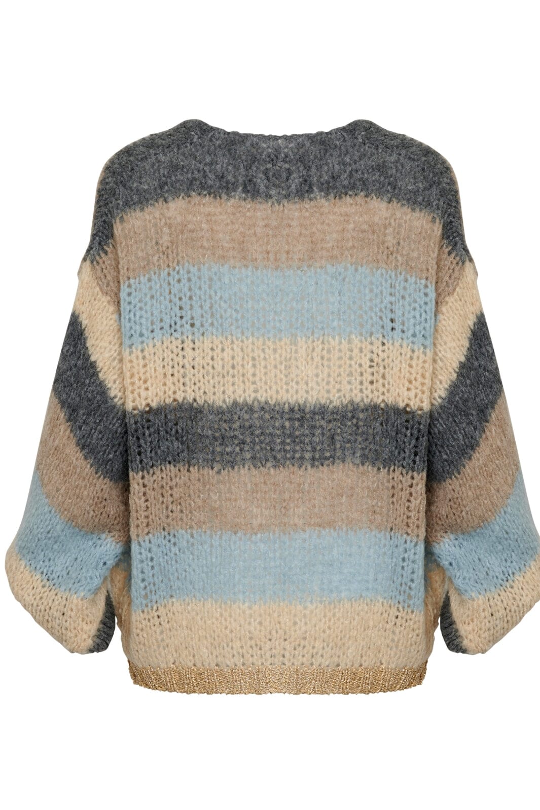 Noella Kala Knit Cardigan Wool bright stripes
