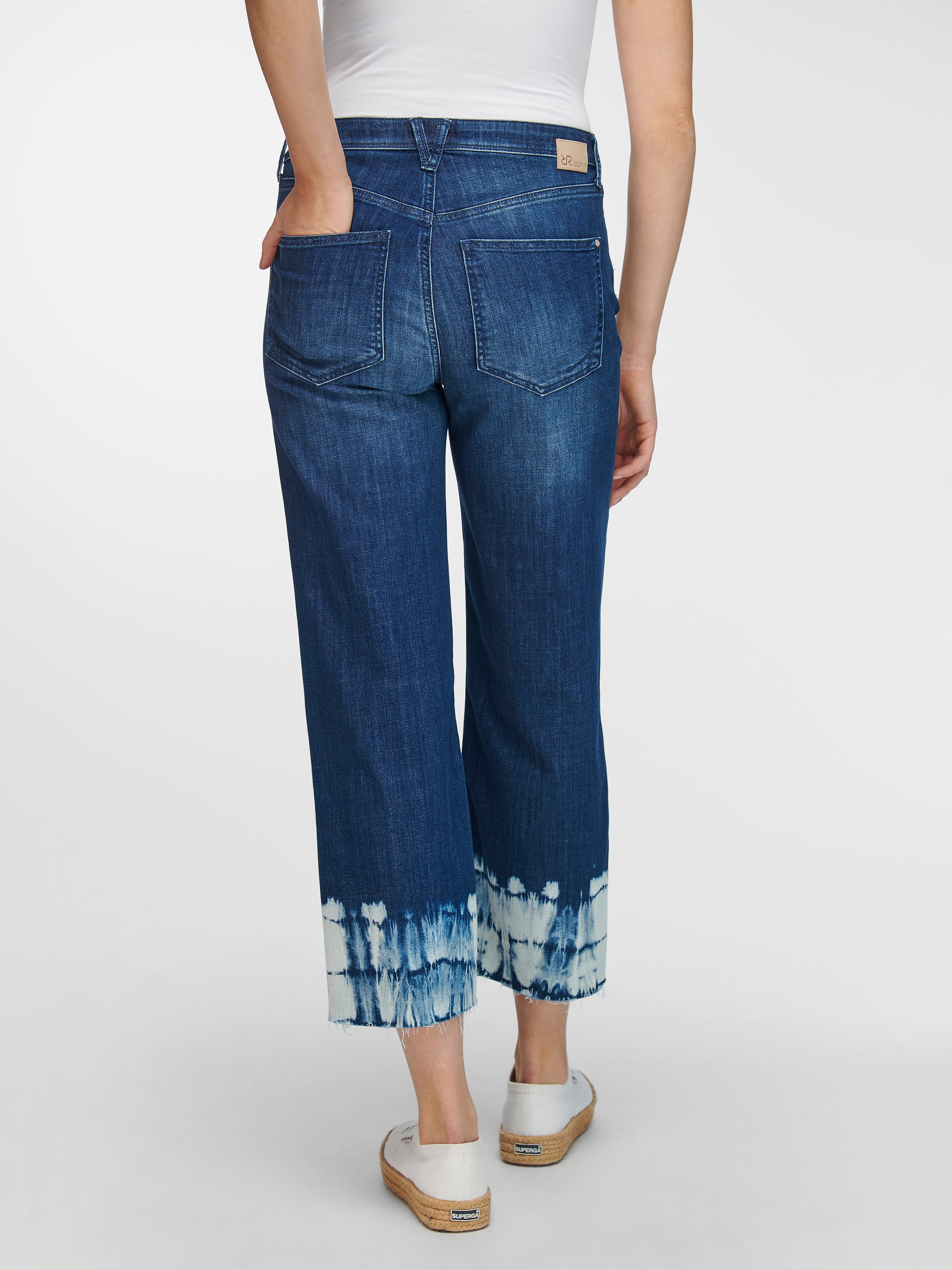Wide Leg-7/8-Jeans