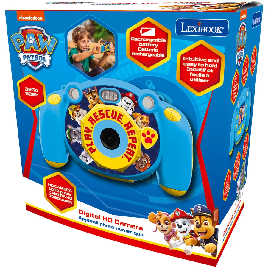LEXIBOOK Paw Patrol Kinderkamera mit Foto- und Videofunktion