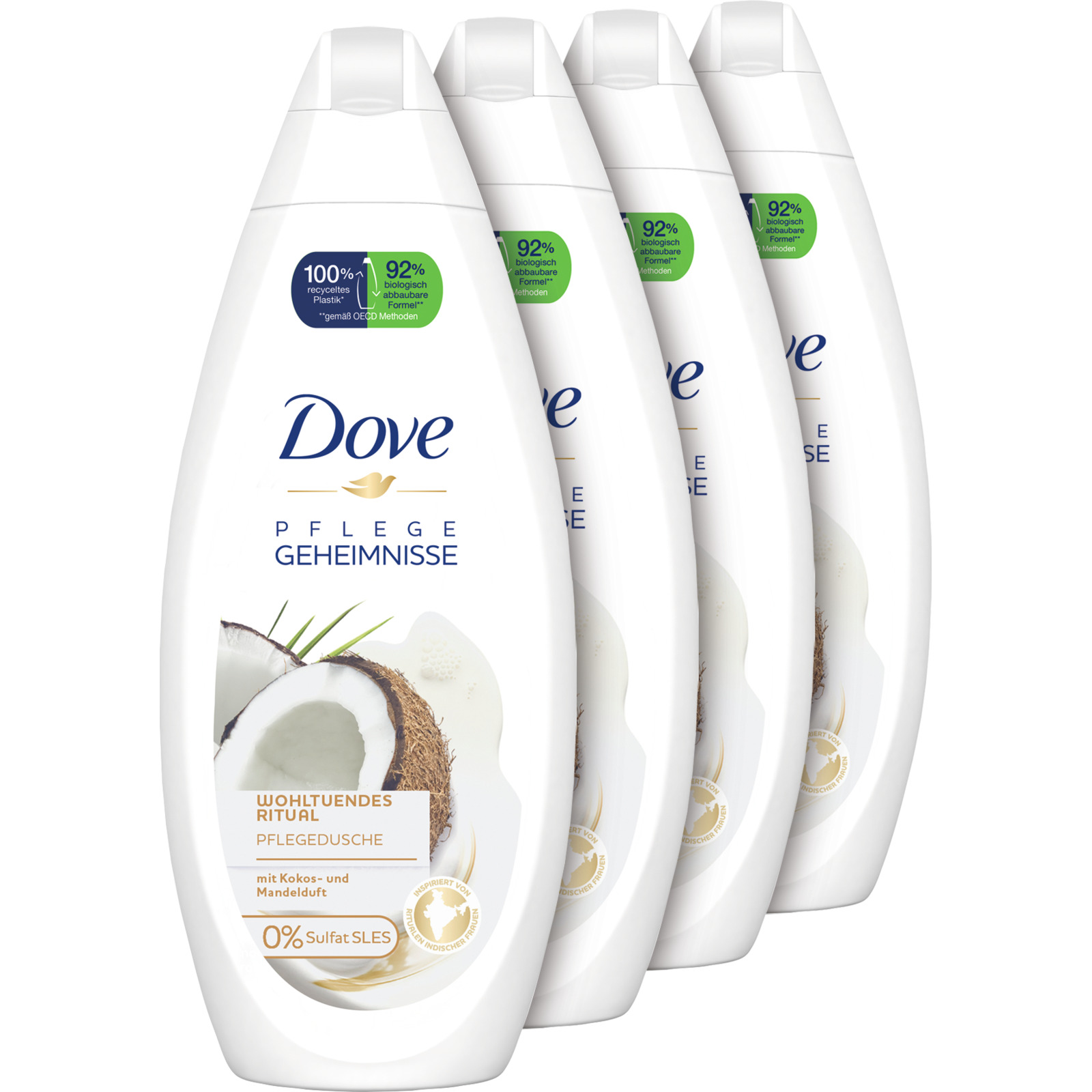 Dove Dusch Kokosmilch 4 x 250 ml