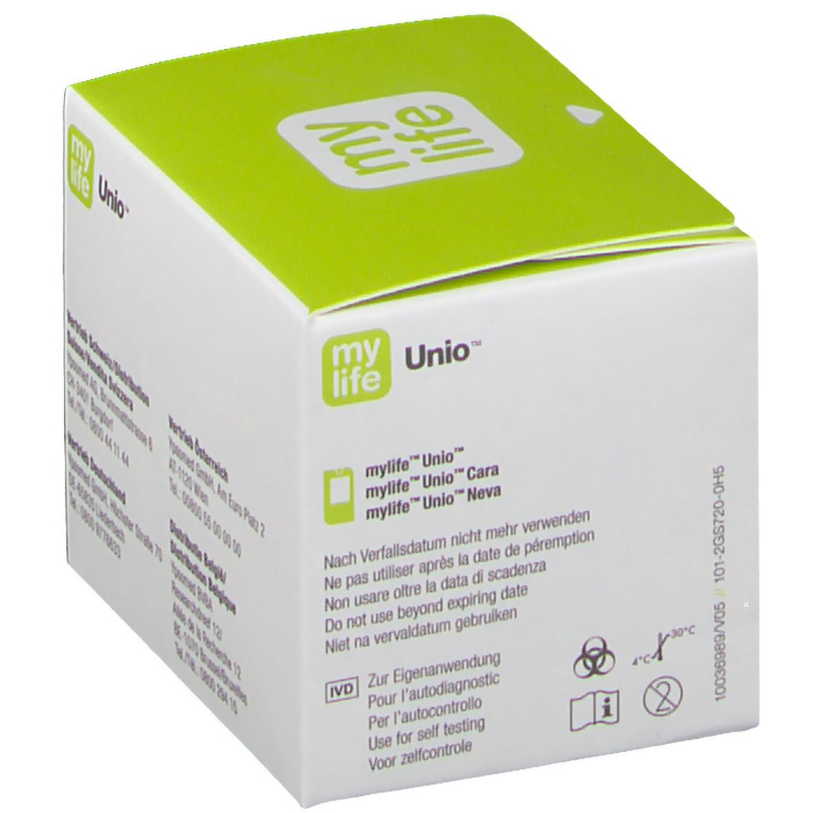 mylife Unio Blutzucker-Teststreifen