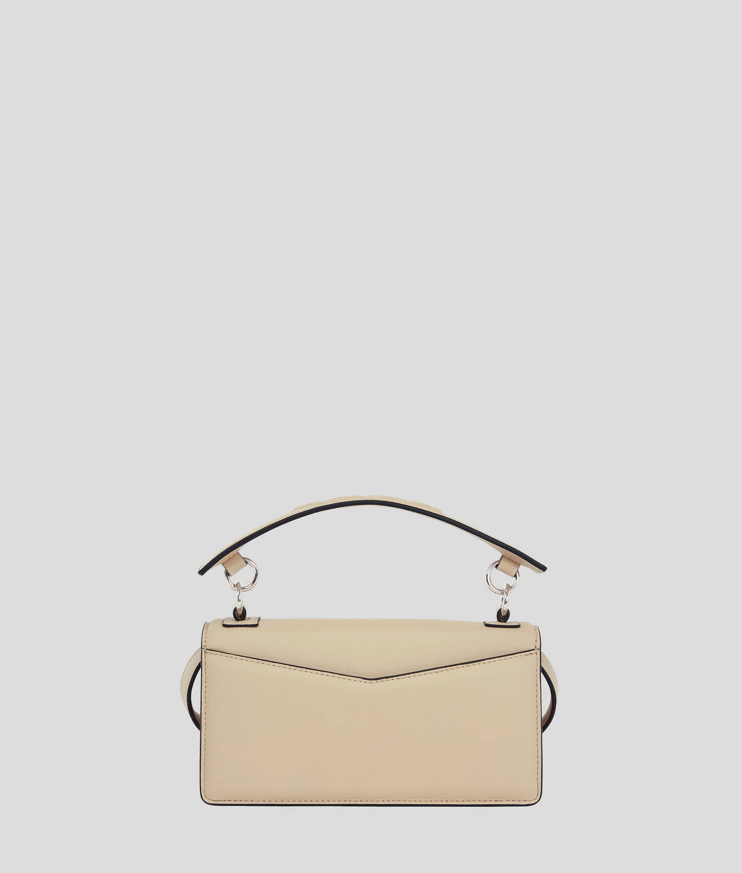 SAC BANDOULIÈRE EN CUIR GRAINÉ K/SEVEN - Trench Beige