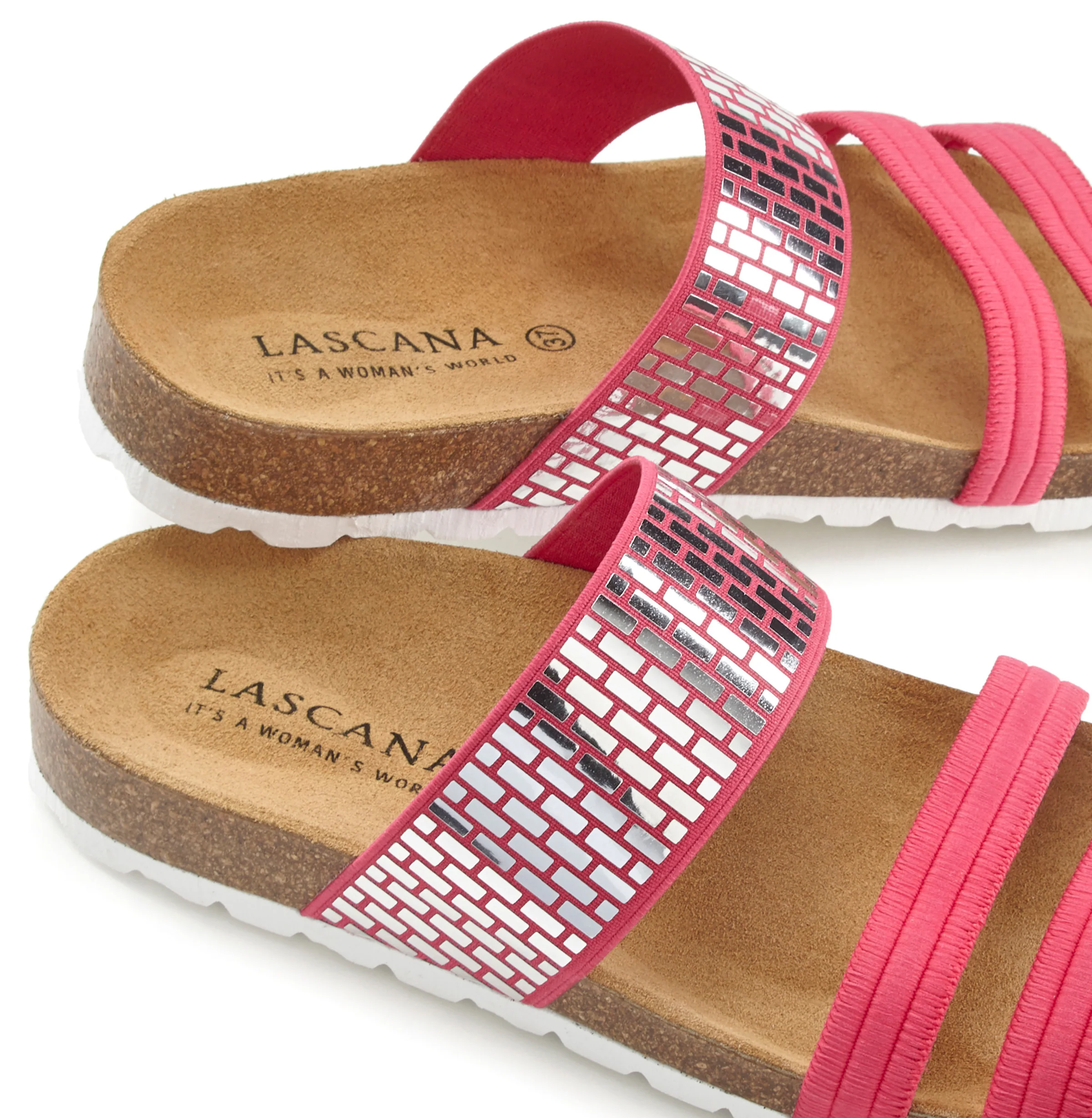 LASCANA Pantolette in pink