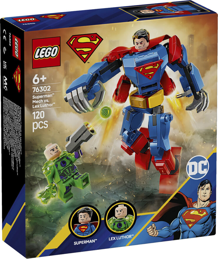 Lego Superman-mech mod Lex Luthor
