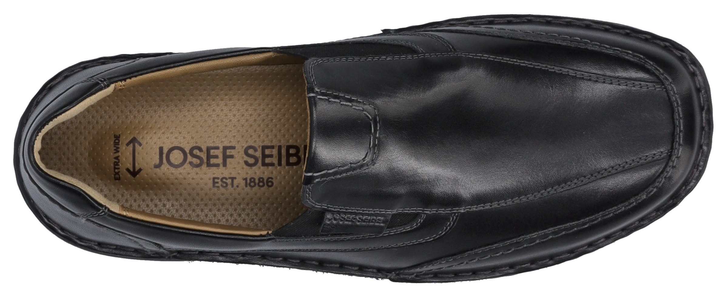 Josef Seibel Slipper »New Anvers 67«  Freizeitschuh, Halbschuh, Komfortschuh mit Wechselfussbett