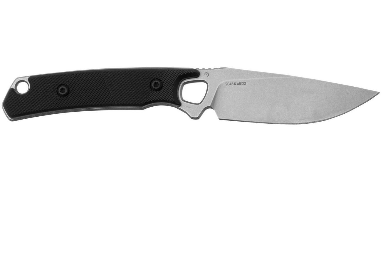 Kershaw Steppe 2048 Stonewashed D2, vaststaand mes