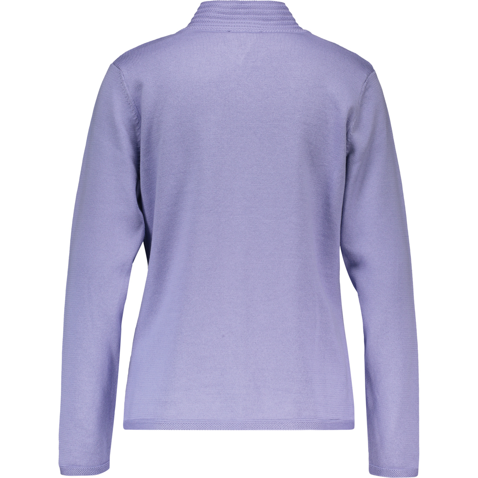 Olsen Damen-Ripp-Strickjacke uni lila, 48