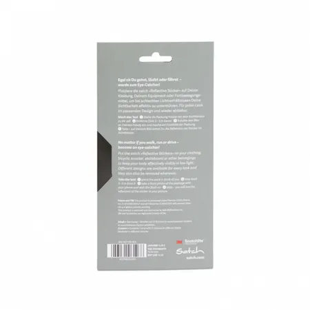 Satch Reflective Sticker silber