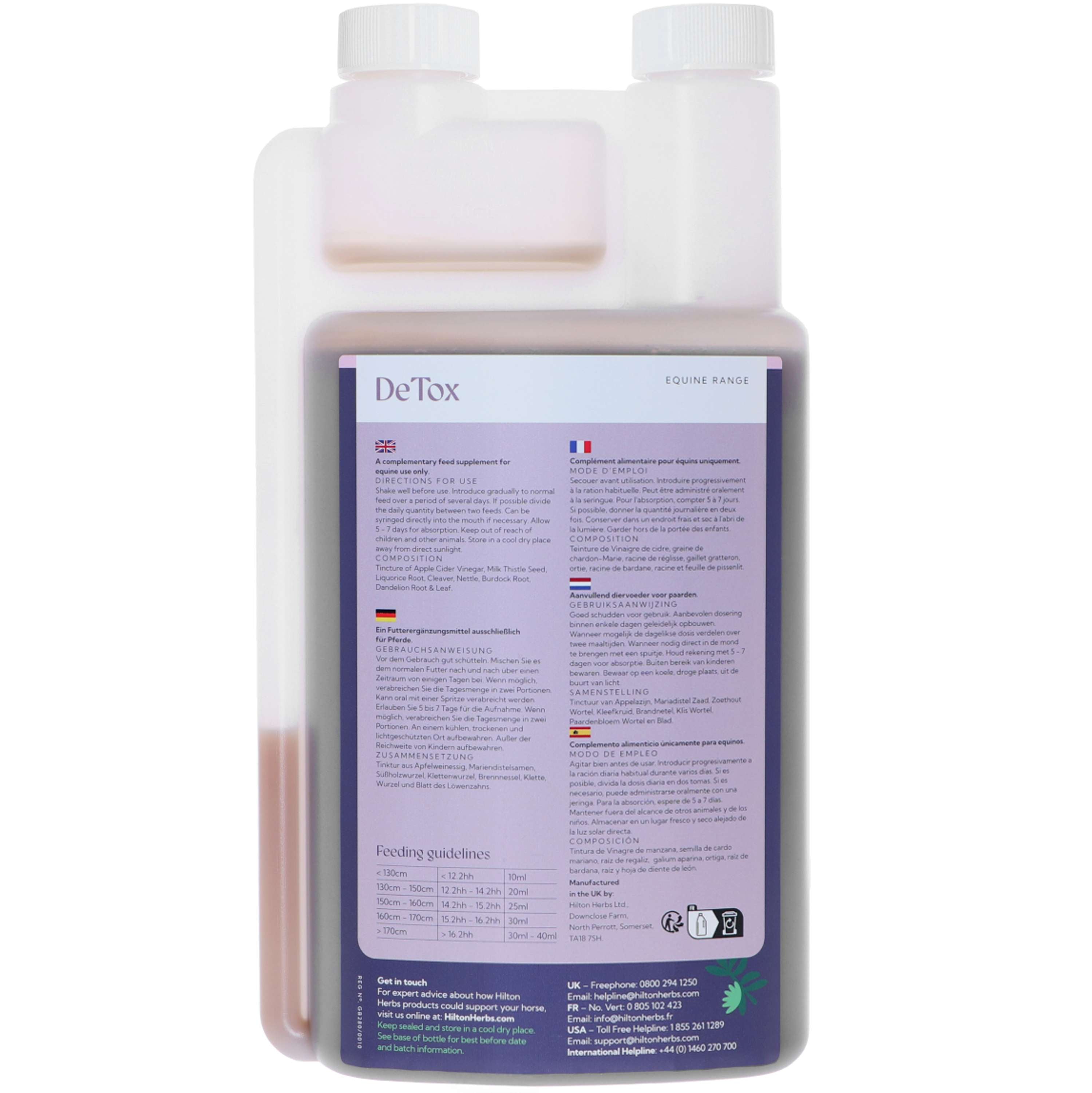 Hilton Herbs Detox Gold