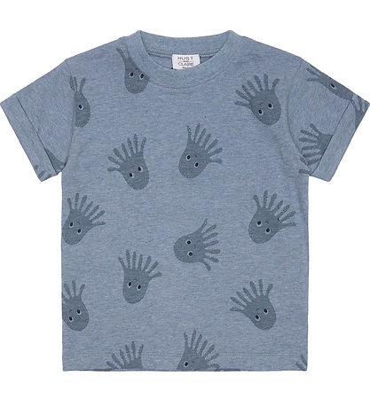 Hust and Claire T-Shirt - Anton - Sky Melange