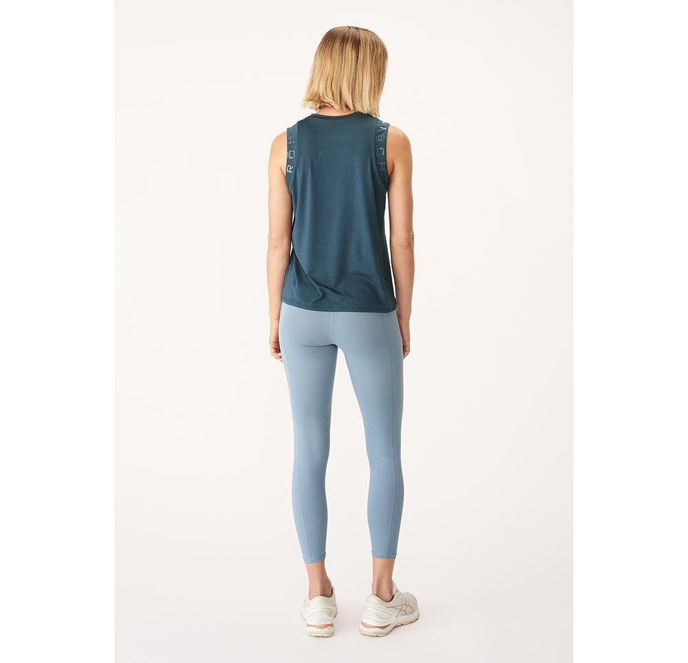 Röhnisch Kay Hardloopshirt Zonder Mouwen Donkerblauw Dames