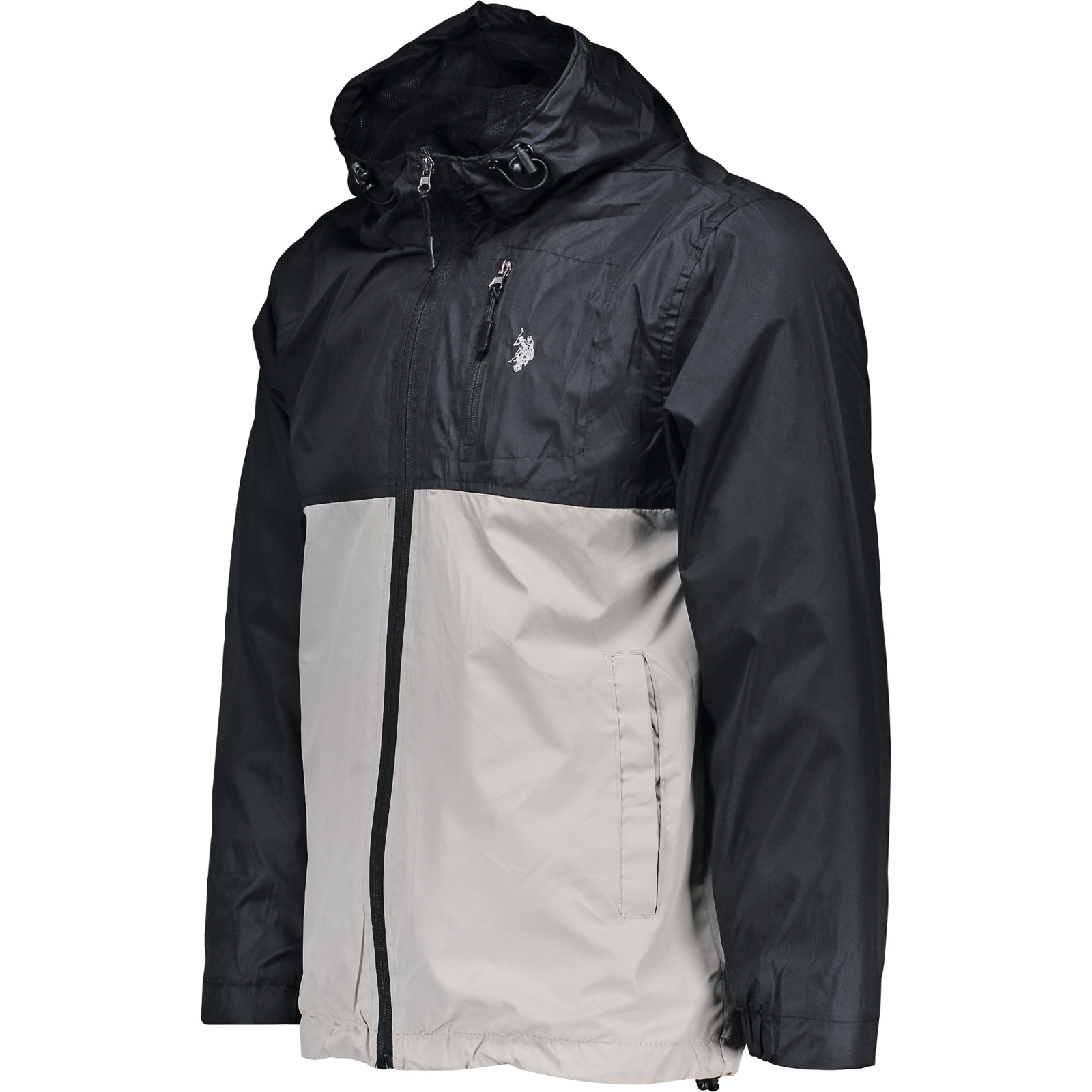 US Polo Coloarbl Windjacke Hr., grau, M
