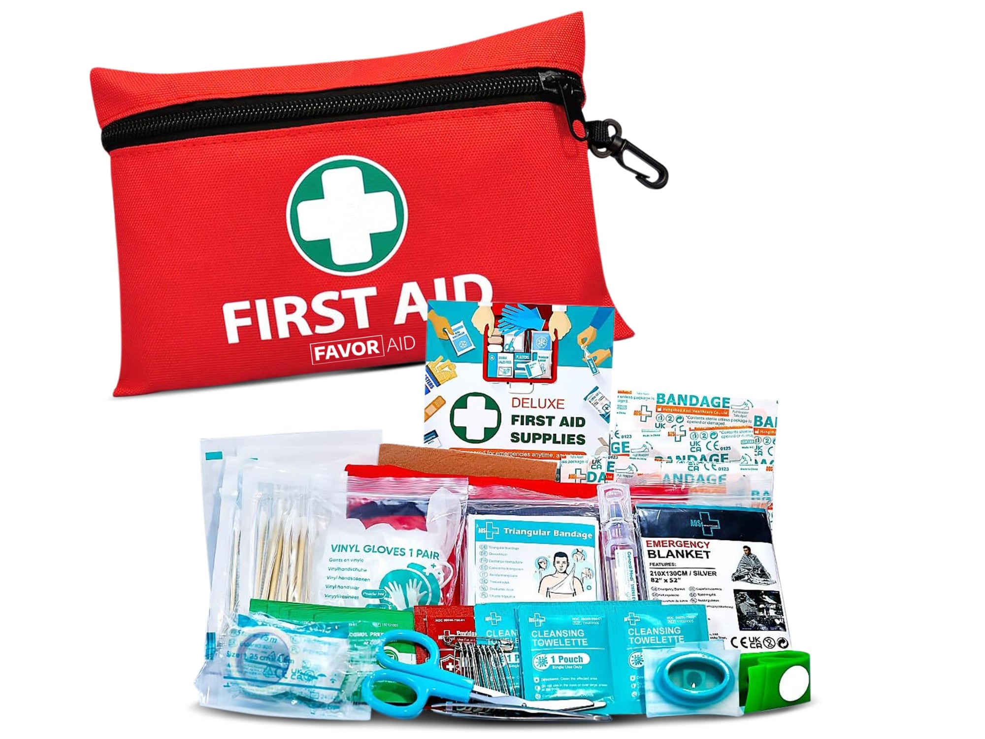 Favoraid Travel EHBO kit - 110-delig