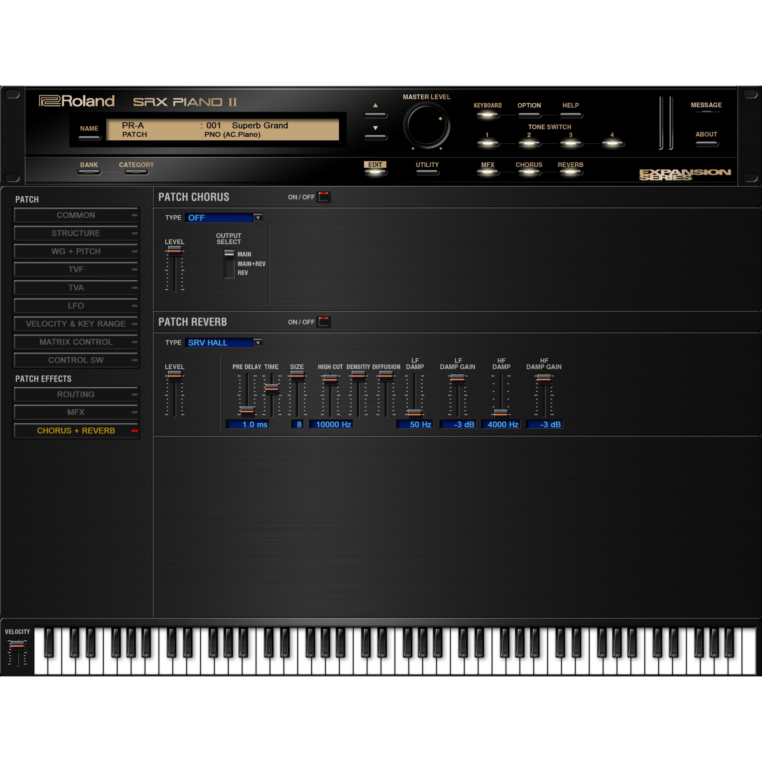 Roland Cloud SRX Piano II (download)