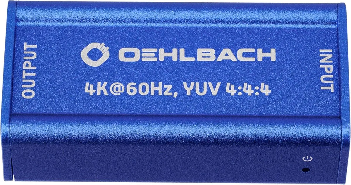 Oehlbach UHD Repeater Transmetteurs audio-vidéo