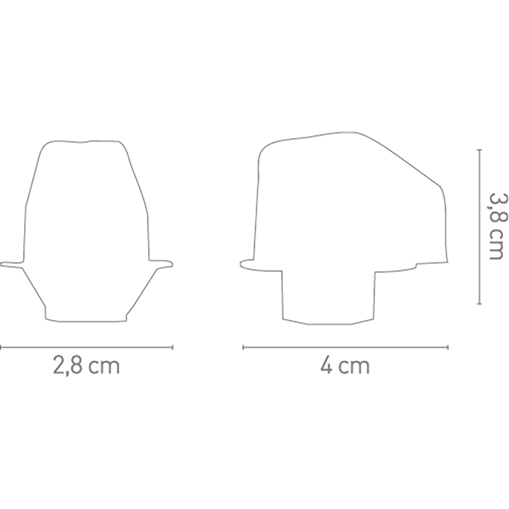 Chaft - Clignotants de Carénage Stone Noir / Fumé