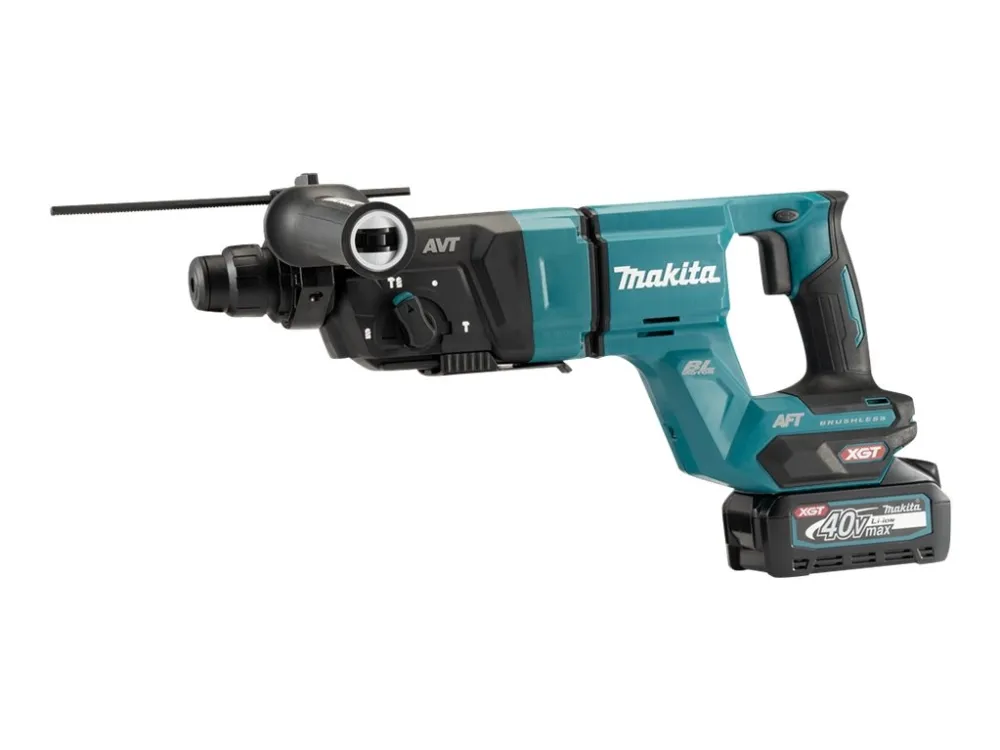 Makita HR007GM201 - Roterende hammer - ledningfri - SDS-plus - 3 Joule - 40 V