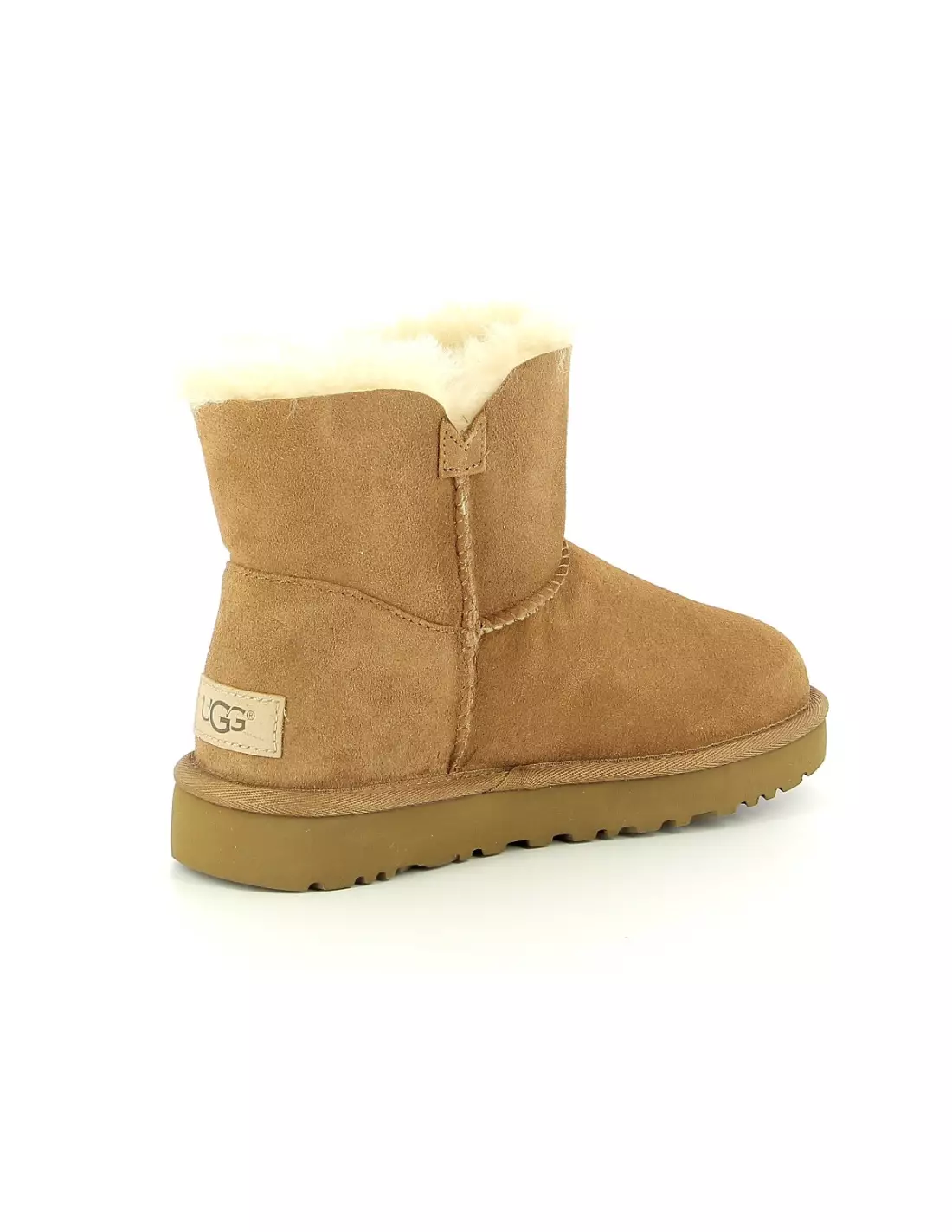 UGG BUTTON CHESTNUT - Boots & bottines Chestnut