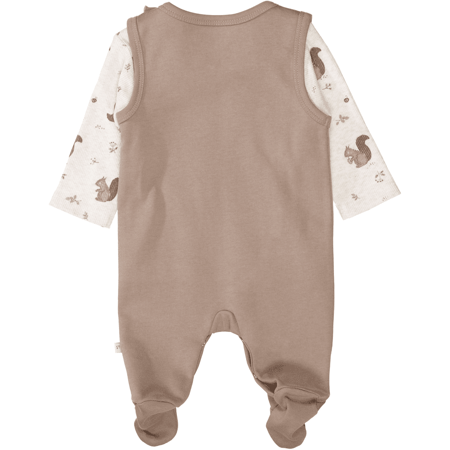 STACCATO Strampler+Shirt taupe