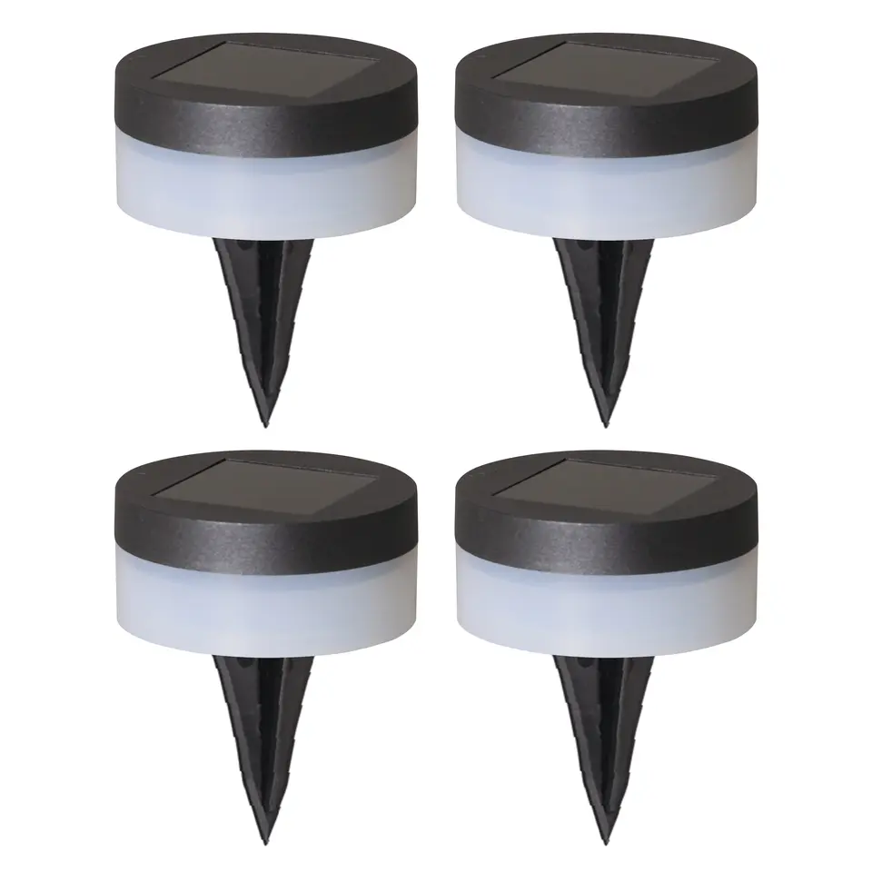 Solar Grondspots - Avignon - 4 stuks - LED - Zwart