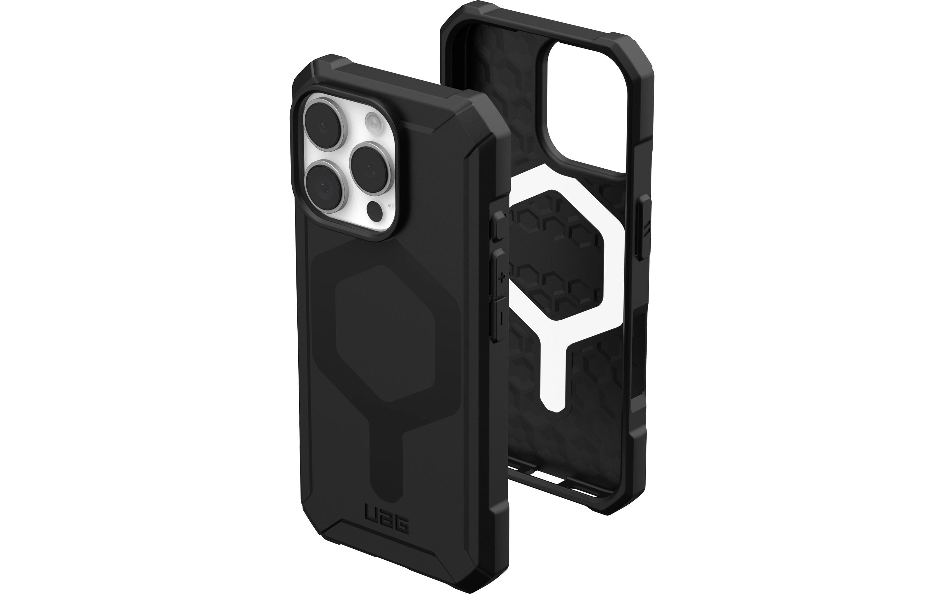 Back Cover Essential Armor iPhone 16 Pro BlackSchutzhülle für das Apple iPhone 16 Pro
