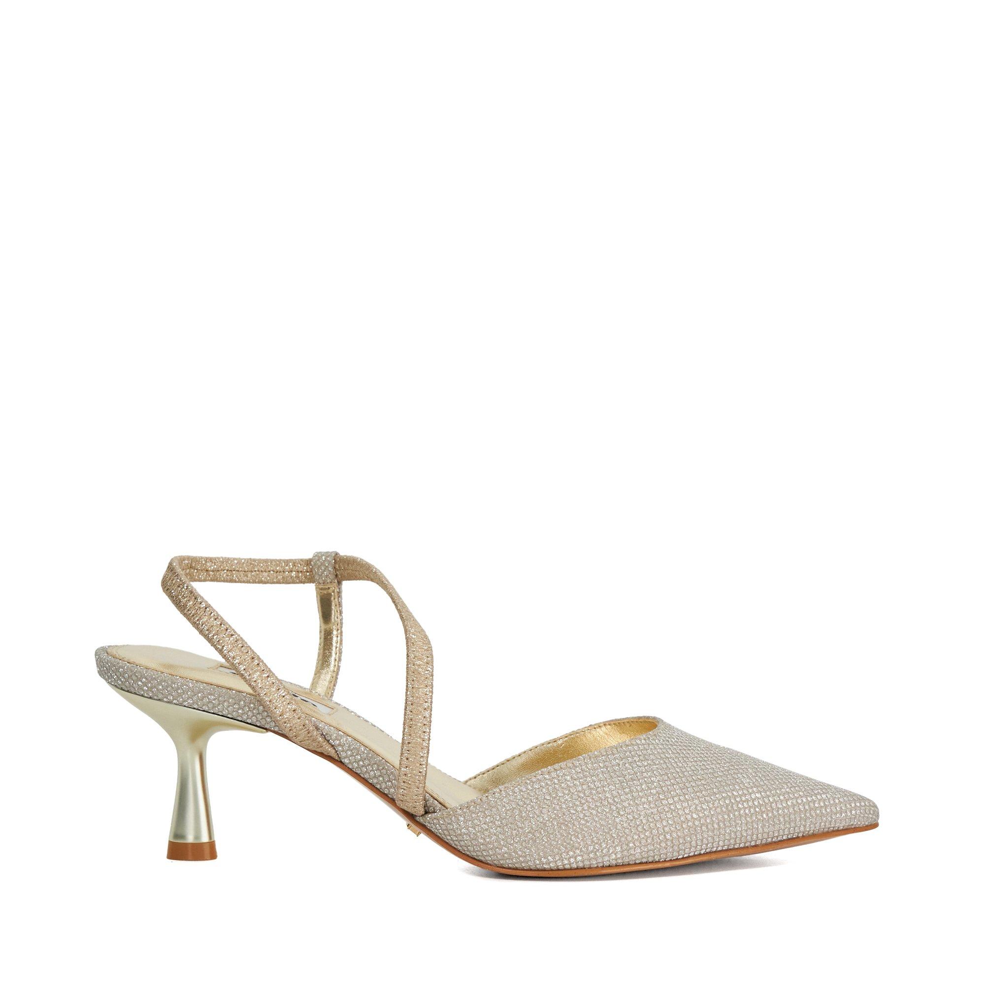 Dune London Citrus Leather Court Shoes