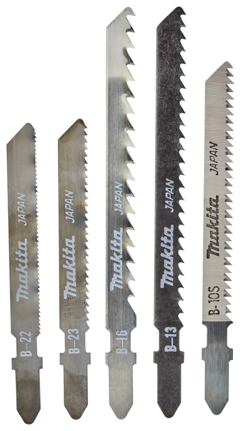 Makita A-86898 5 delig Decoupeerzaagblad set - Hout / Metaal / Kunststof