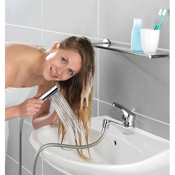 Douchette lavabo avec crochet Wenko by Maximex