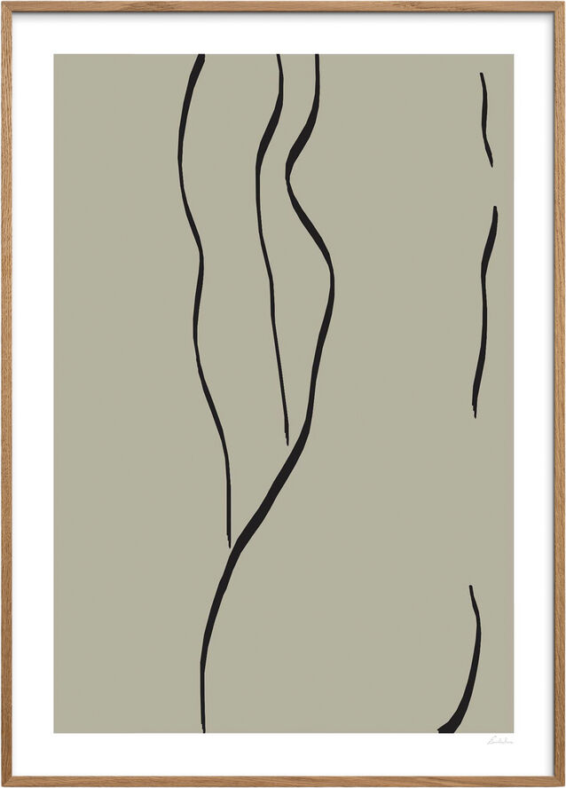 Poster & Frame NO 19 Flerfarvet